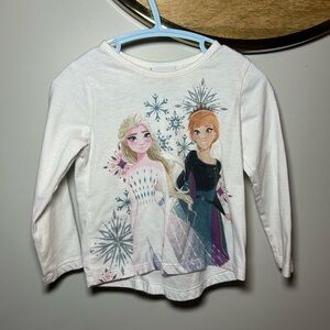 Kids Long Sleeve Tee - White